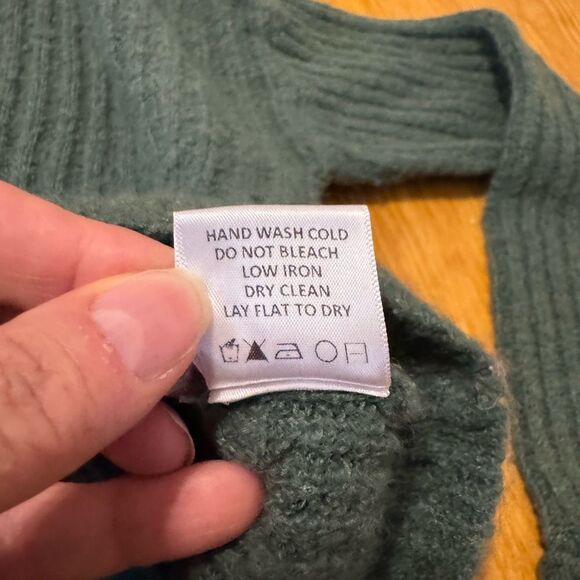 Lovers & Friends 'Caroline' Green Cardigan Women’s Size MED Wool Blend - Picture 9 of 10